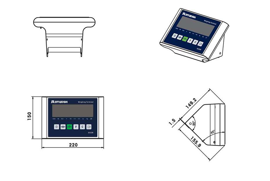 工業(yè)計(jì)重儀表226
